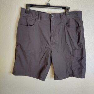 Prana CARGO DOUBLE PEAK SHORTS Sz 34 8" Inseam